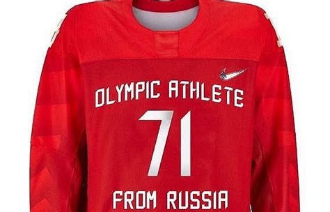 Russia ice hockey kit without coat of arms revealed for Pyeongchang 2018